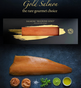 Gold selected salmon fillet